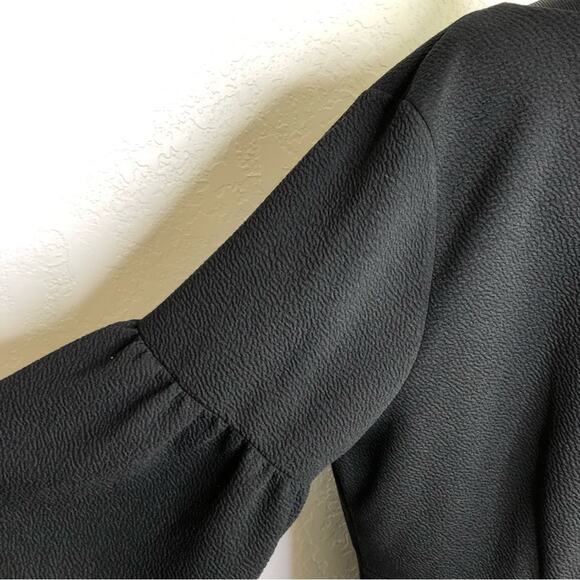 Eloquii black sheath midi dress with balloon puff sleeves size 26 - Picture 11 of 16